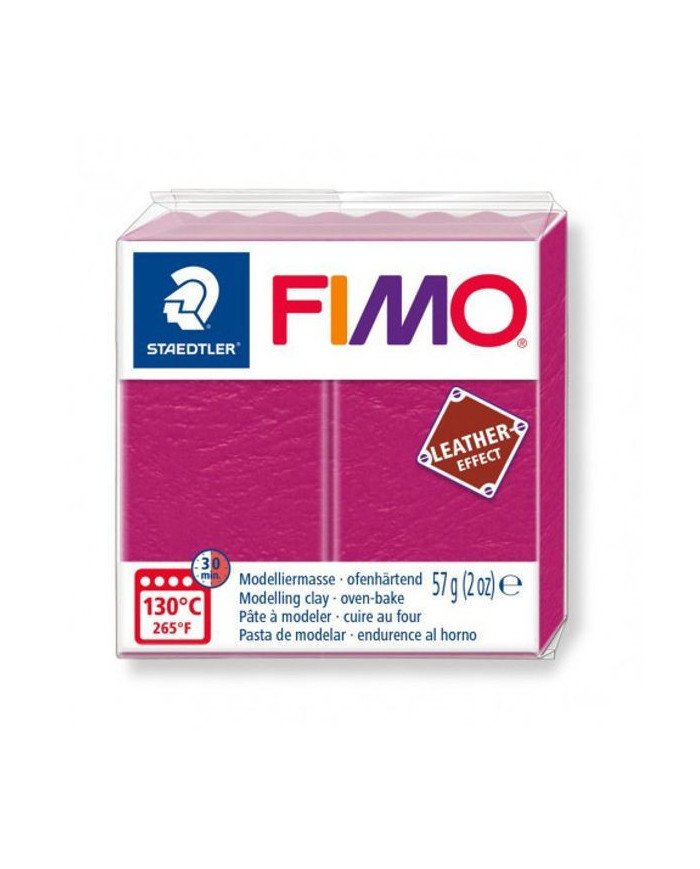 Pâte Fimo Leather Effect Baie 229 - 57G Staedtler