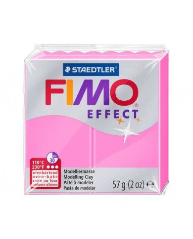 Pâte Fimo Effect Rose Vif 201 - 57G Staedtler