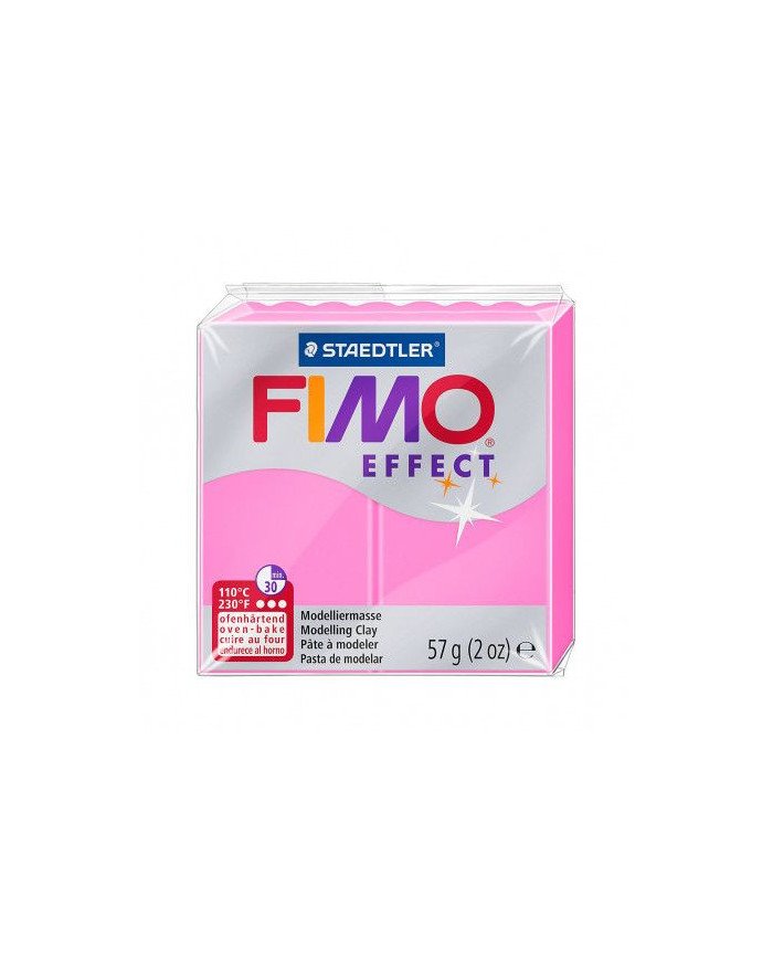Pâte Fimo Effect Rose Vif 201 - 57G Staedtler