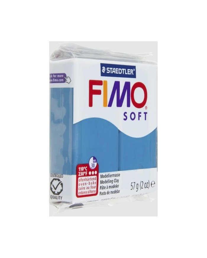 Pâte Fimo Soft Bleu Calypso 31 - 57G Staedtler