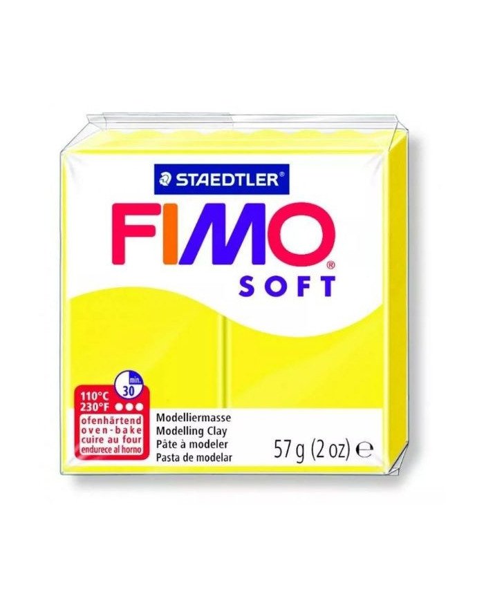 Pâte Fimo Soft Limon 10 - 57G Staedtler