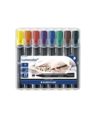 Marqueur permanent- 350- Lumocolor- Etui de 8 Staedtler