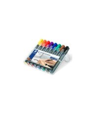 Marqueur permanent- 350- Lumocolor- Etui de 8 Staedtler