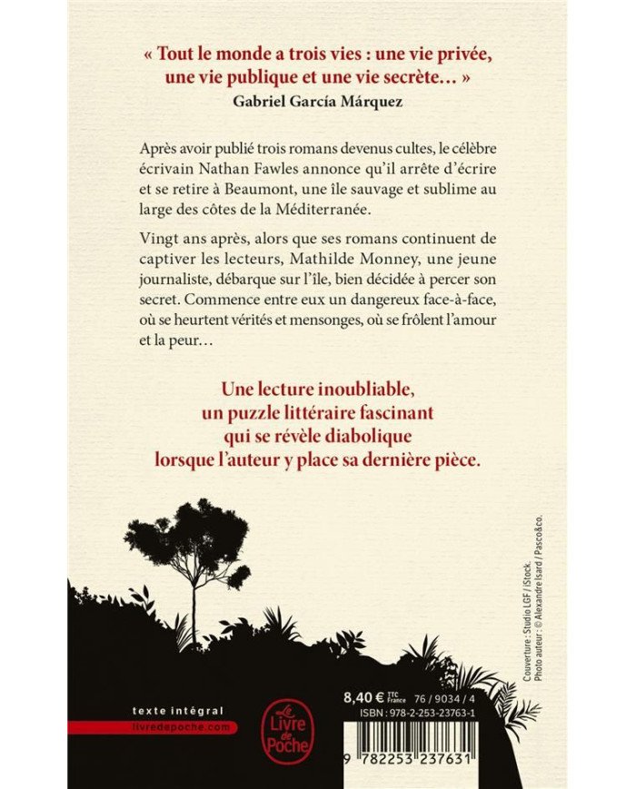 La vie secrète des écrivains