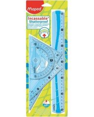 Kit 3 Pièces Traçage Cristal Incassable MAPED