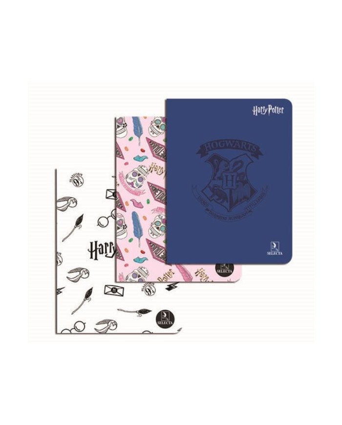 Cahier Brochure PP 17*22 -300P - 70G - Seyes Harry Potter Selecta