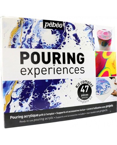 Kit Pouring 47 Pièces PEBEO Kit Pouring 47 Pièces PEBEO