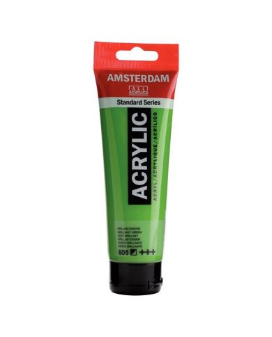 Le Libr'air - Standard Series Acrylique Tube 120 ml Vert Brillant 605 - Amsterdam - Tunisie