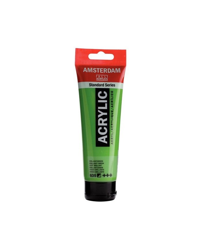 Le Libr'air - Standard Series Acrylique Tube 120 ml Vert Brillant 605 - Amsterdam - Tunisie