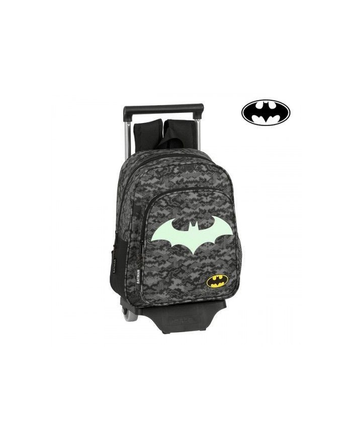 Sac A Dos A Roulettes Maternelle Batman Night 33 CM Safta Sac A Dos A Roulettes Maternelle Batman Night 33 CM Safta