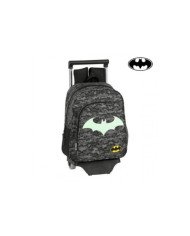 Sac A Dos A Roulettes Maternelle Batman Night 33 CM Safta Sac A Dos A Roulettes Maternelle Batman Night 33 CM Safta