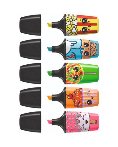 Set Stabilo Boss Mini Sweet Friends Clamshell de 5
