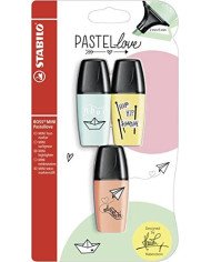 Set Stabilo Boss Mini Pastel Love de 3 Set Stabilo Boss Mini Pastel Love de 3