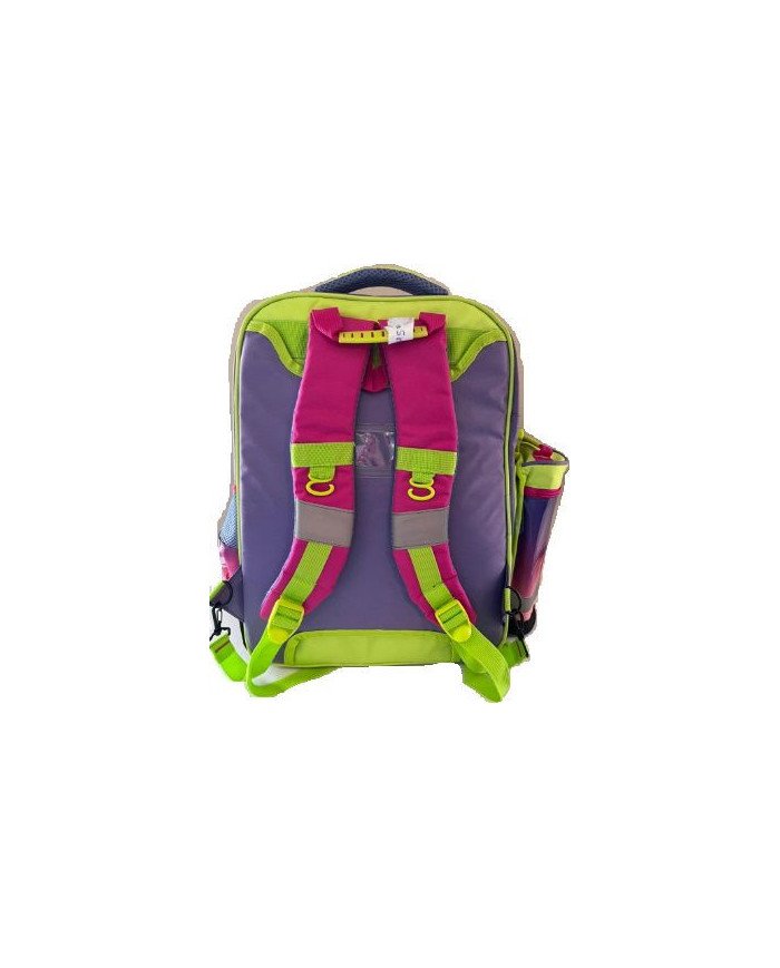 Sac à dos LBH5 Dream Big Jaune Fluo/Violet LEADERS