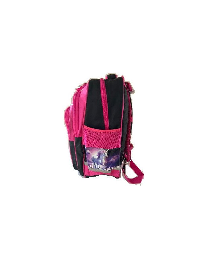 Sac à dos LBH4 Rose et Noir Unicorn LEADERS