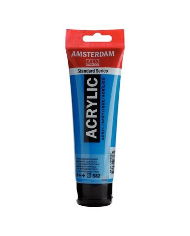 Le Libr'air - Standard Series Acrylique Tube 120 ml Bleu Manganèse Phtalo 582 - Amsterdam - Tunisie