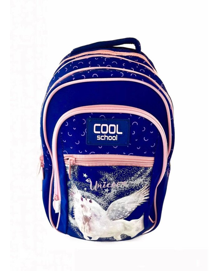 Sac à dos Combo 2 en 1 Unicorne Cool School Adaptable au chariot