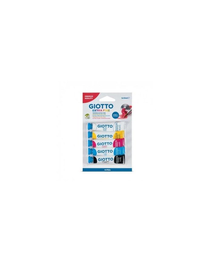 Blister 5 Tubes 10ML Gouache GIOTTO Blister 5 Tubes 10ML Gouache GIOTTO