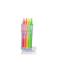 Etui de 4 Stylos Gel G2-07MM Néon PILOT