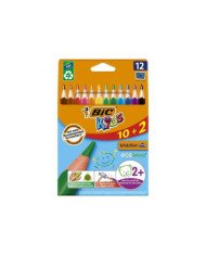 Bic Kids Evolution Triangle Crayons Triangulaires 12 Pièces Bic Kids Evolution Triangle Crayons Triangulaires 12 Pièces