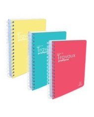Cahier TP Karthex A4 - 200P Pastel Seyes SELECTA