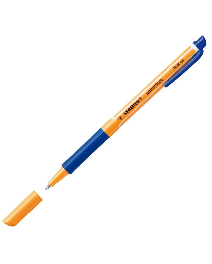 Roller Stabilo Pointvisco Bleu