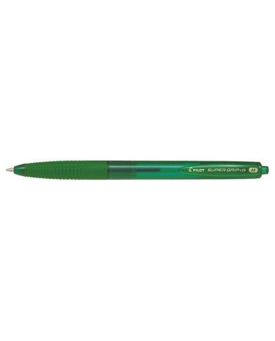 Stylo A Bille Super Grip G Rétractable Vert PILOT Stylo A Bille Super Grip G Rétractable Vert PILOT