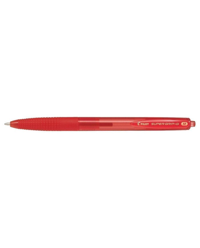 Stylo A Bille Super Grip G Rétractable Rouge PILOT
