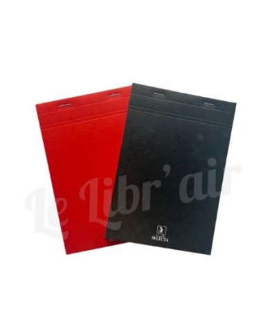 Bloc Notes Pages Blanches Saphir A5- 100P Uni SELECTA