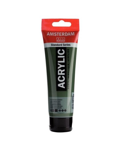 Le Libr'air - Standard Series Acrylique Tube 120 ml Vert Olive Foncé 622 - Amsterdam - Tunisie Le Libr'air - Standard Series Acrylique Tube 120 ml Vert Olive Foncé 622 - Amsterdam - Tunisie