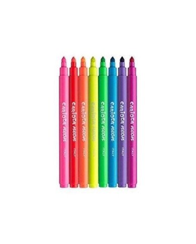 Paquet Feutre de 8 Néon CARIOCA