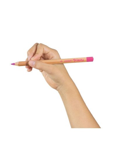 Boite de 12 Crayons de Couleur ALPINO Trimax