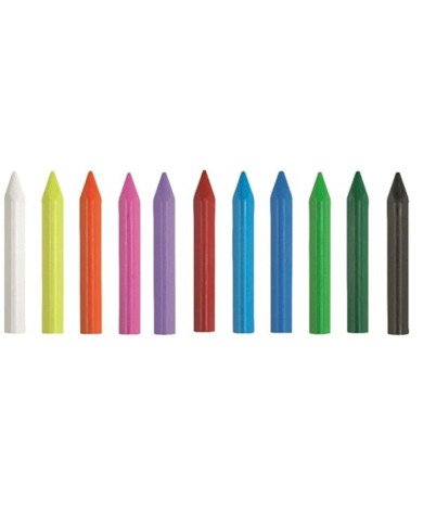 Etui 12 Crayons de Cire Triangulaires Dacstrix ALPINO