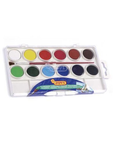 Aquarelle 12 Pastilles 22MM JOVI Aquarelle 12 Pastilles 22MM JOVI