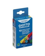 Paquet Craie de 10 -Couleur- Giotto Robercolor