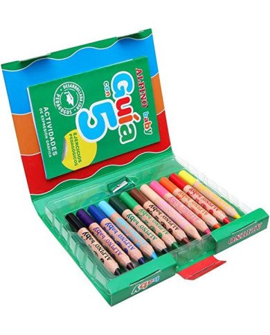 Coffret 12 Crayons ALPINO Baby Coffret 12 Crayons ALPINO Baby