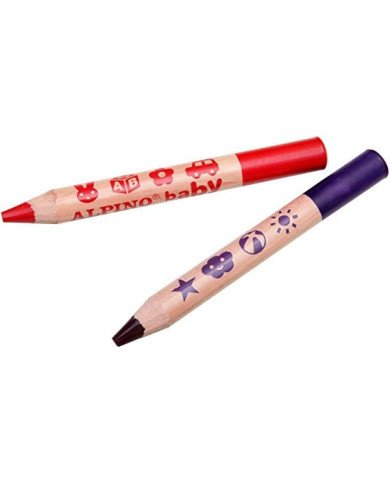 Coffret 12 Crayons ALPINO Baby