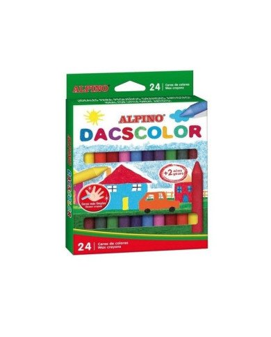 Etui 24 Crayons de Cire Dacscolor ALPINO