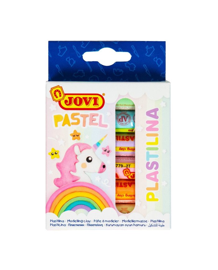 Pate A Modeler JOVI Plastilina 6 Pièces Pastel