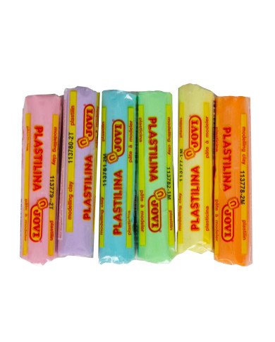 Pate A Modeler JOVI Plastilina 6 Pièces Pastel Pate A Modeler JOVI Plastilina 6 Pièces Pastel