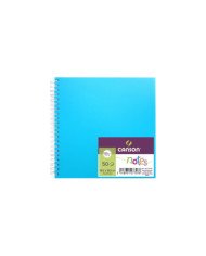 Sketch Book Canson Notes, bleu 18,5 x 18,5 cm