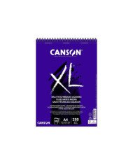 Bloc CANSON "XL Multitechniques liquides" 30 feuilles format A4 250g/m² Bloc CANSON "XL Multitechniques liquides" 30 feuilles format A4 250g/m²