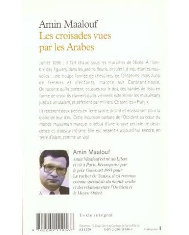 Les croisades vues par les arabes Les croisades vues par les arabes