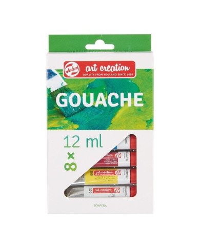 Gouache Set 8 x 12 ml - Art Création Talens Gouache Set 8 x 12 ml - Art Création Talens