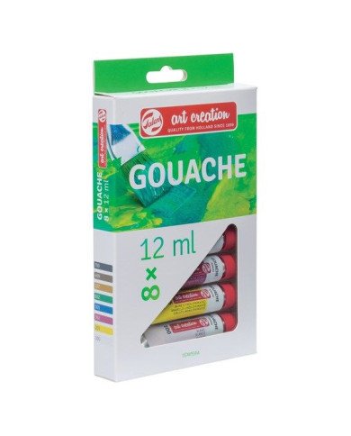 Gouache Set 8 x 12 ml - Art Création Talens Gouache Set 8 x 12 ml - Art Création Talens