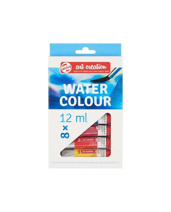 Set Aquarelle 8 x 12 ml - Art Création Talens