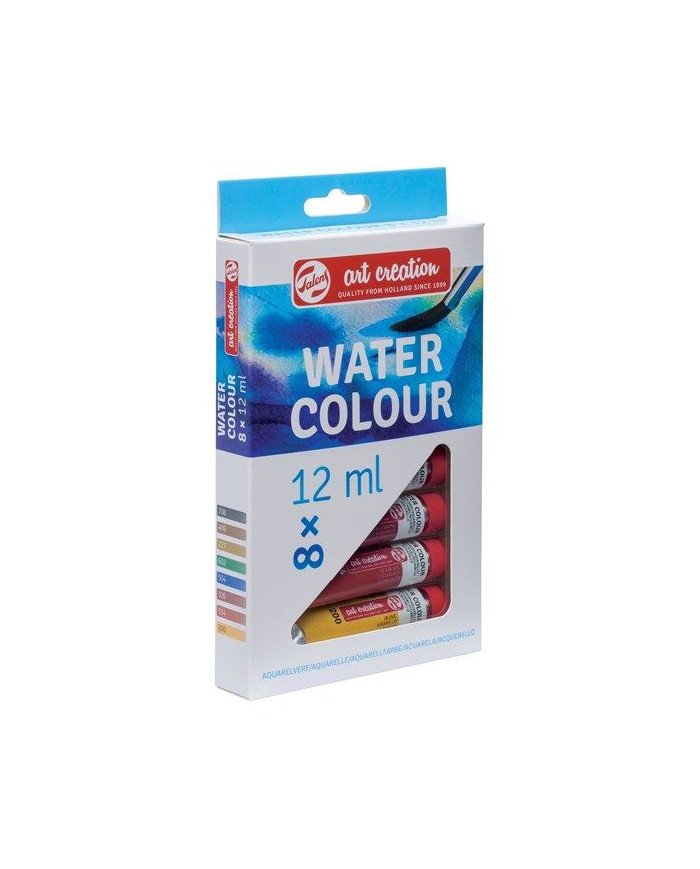 Set Aquarelle 8 x 12 ml - Art Création Talens