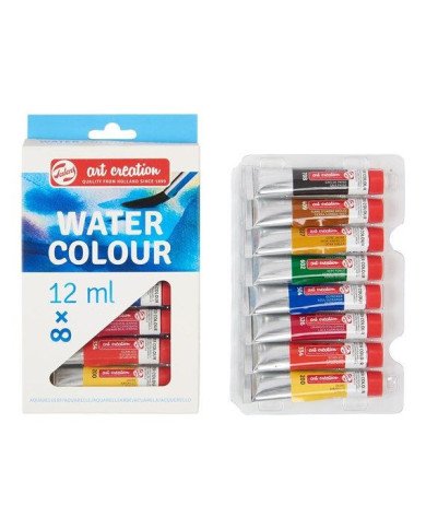 Set Aquarelle 8 x 12 ml - Art Création Talens