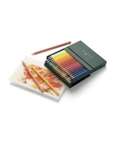 Crayon de couleur Polychromos, boîte studio de 36 Faber-Castell