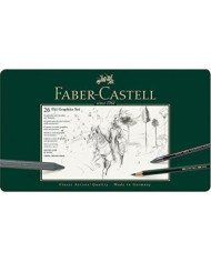 Set Pitt Graphite, boîte de 26 Faber-Castell